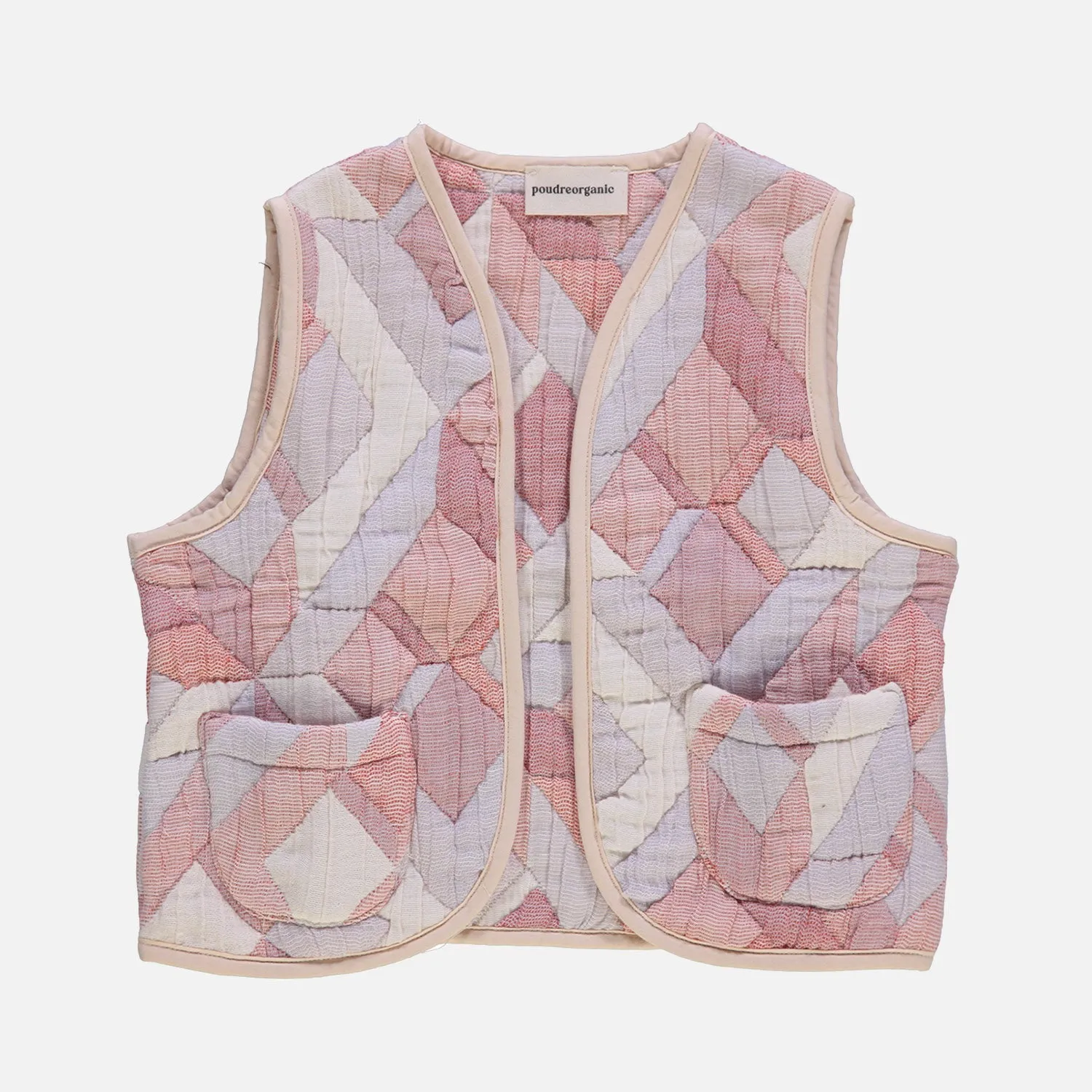 Adults Cotton Cercis Vest - Patchwork