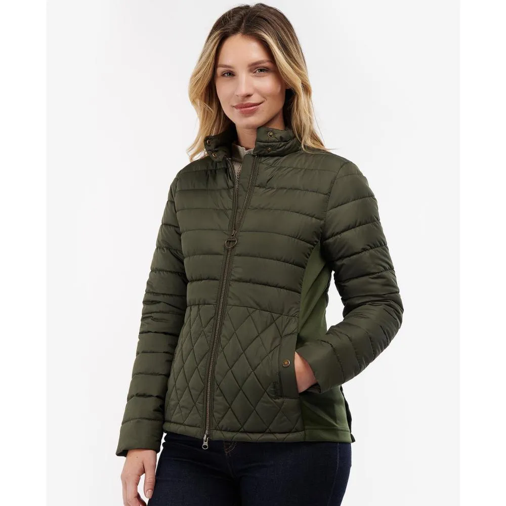 Barbour Esme Ladies Quilted Jacket - Olive