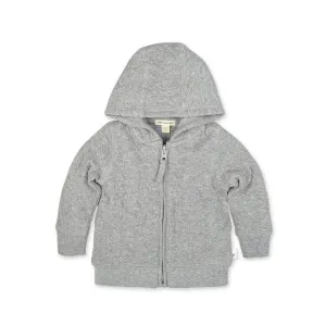 Burt's Bees Baby- Quilted Zip-Gray