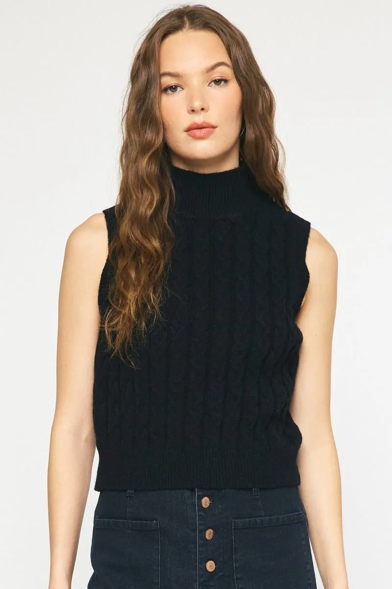 Cableknit Cutie Sweater Vest