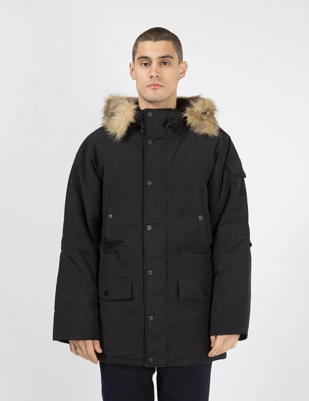 Carhartt-WIP Anchorage Parka - Black / Black