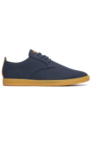 CLAE Ellington Textile Sneaker In Deep Navy Canvas