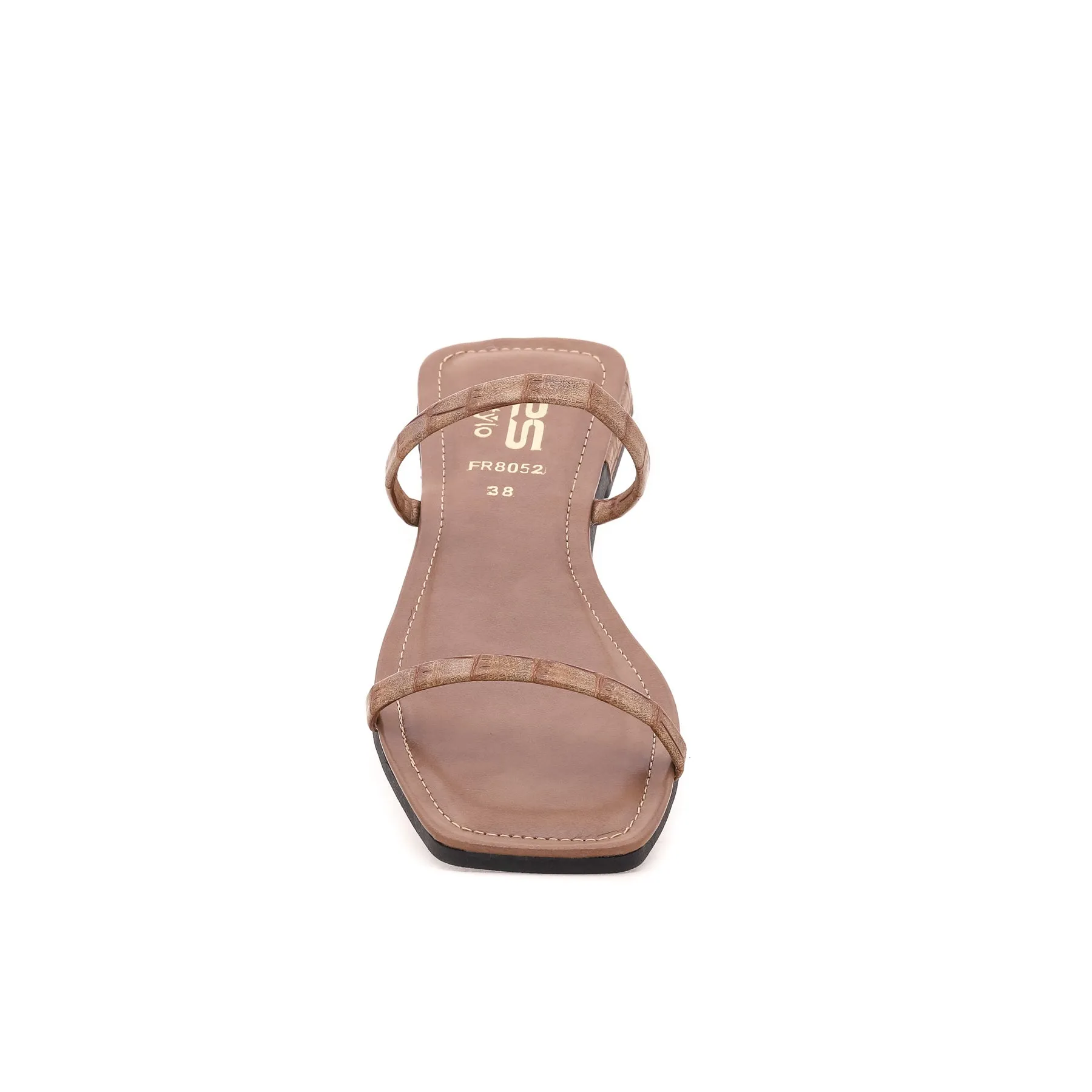 Coffee Formal Slipper FR8052