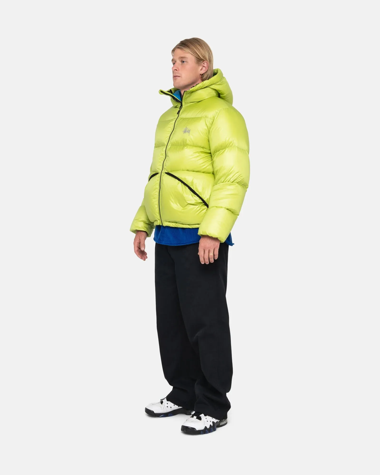 DOWN PARKA MICRO RIPSTOP/ STUSSY / LIME