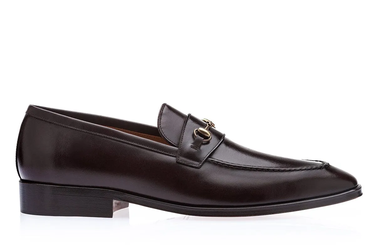 ELMORO VINTAGE COCOA LOAFERS