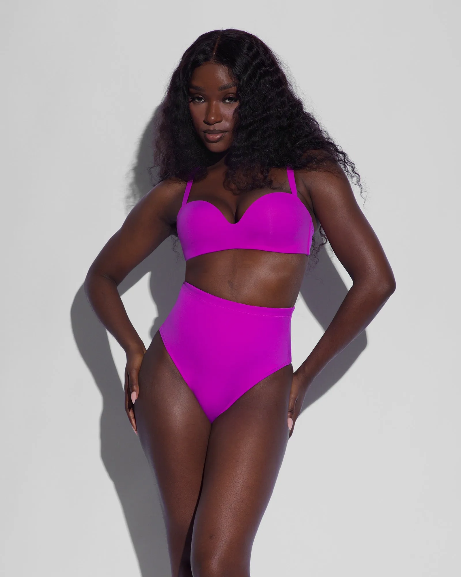 Extreme Hi Cut Kini Bottom - Orchid