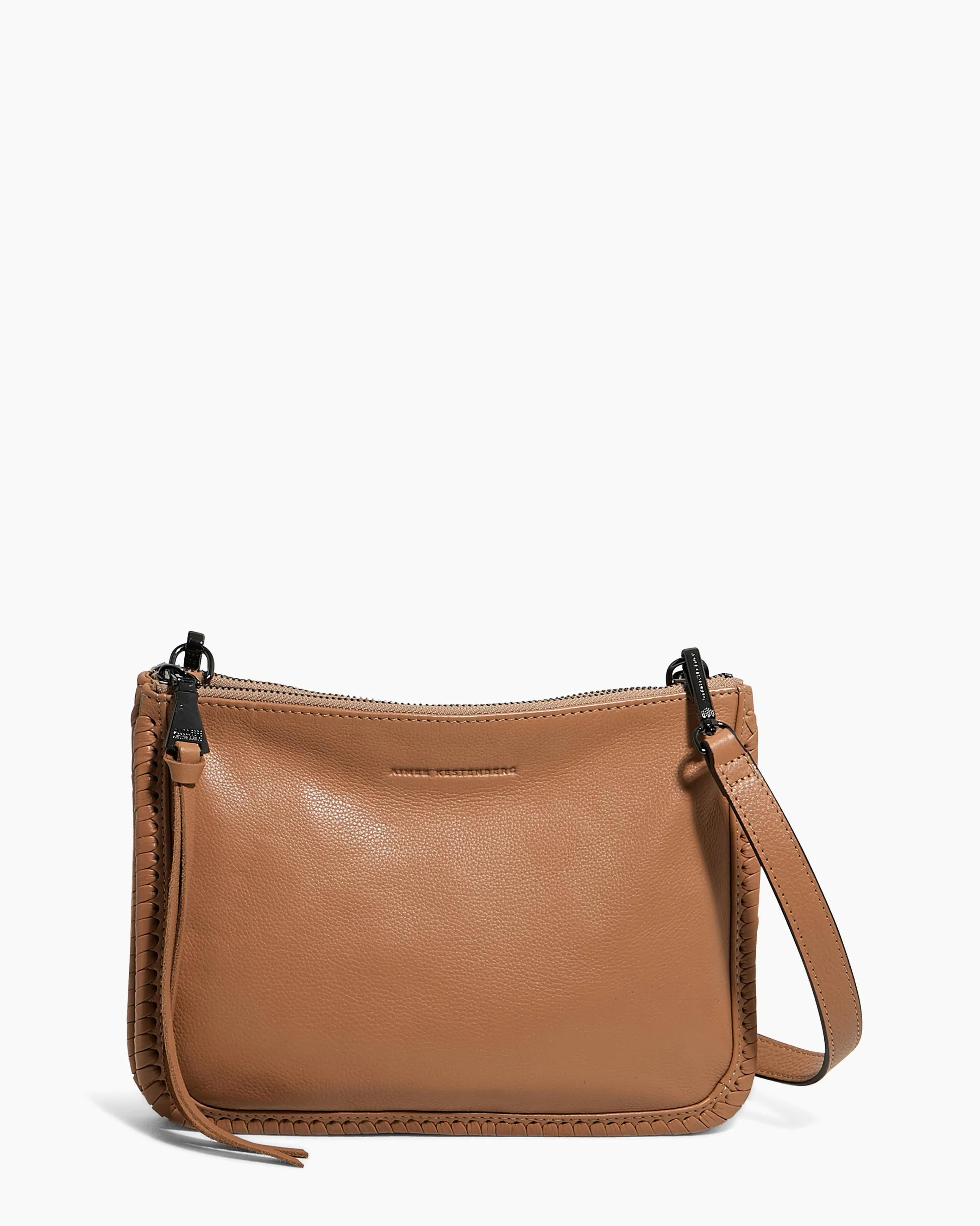 Famous Double Top Zip Crossbody