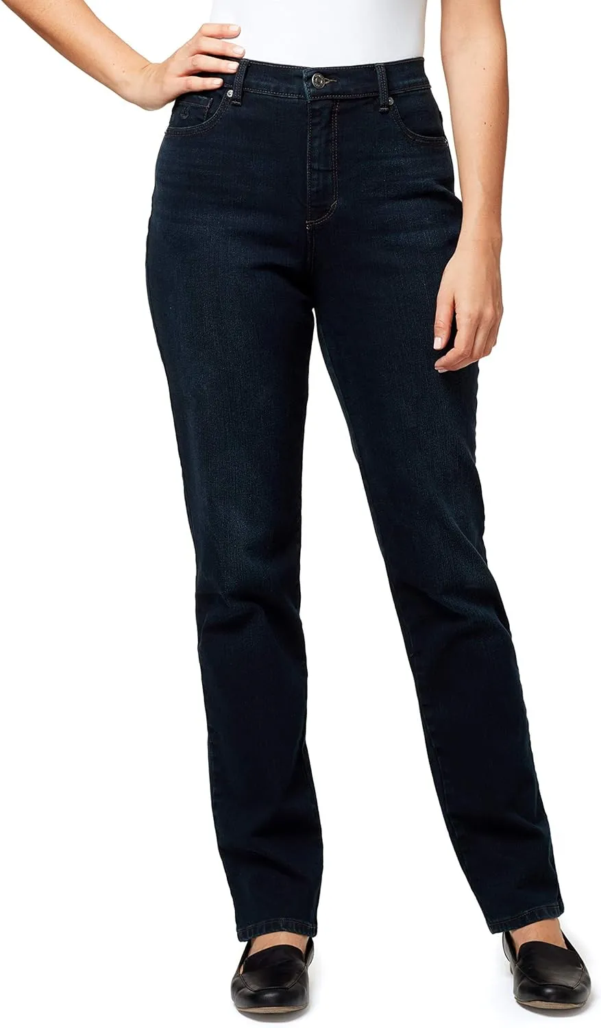 Gloria Vanderbilt Women's Classic Amanda High Rise Tapered Jean