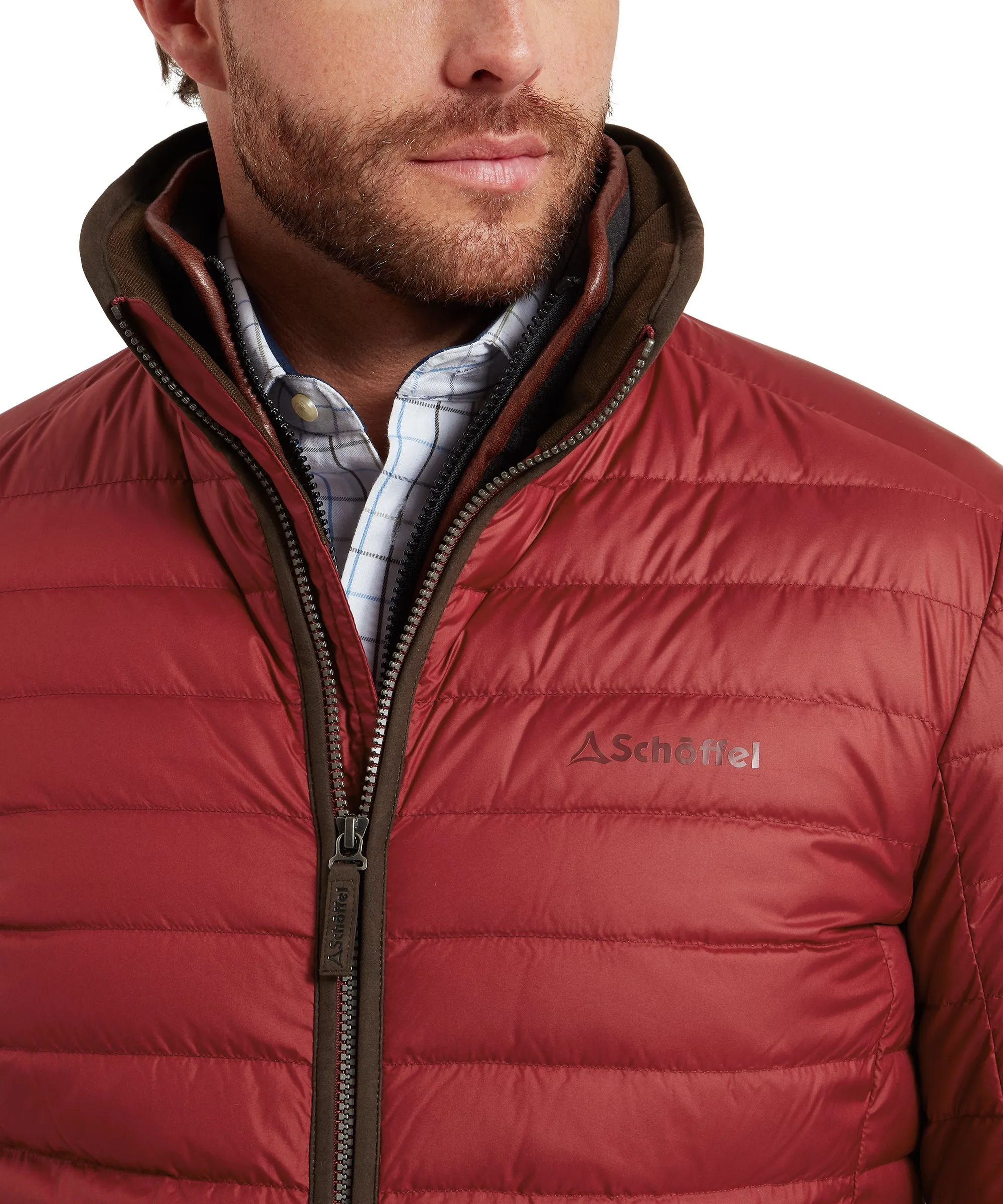 Hallaton Down Jacket - Chilli