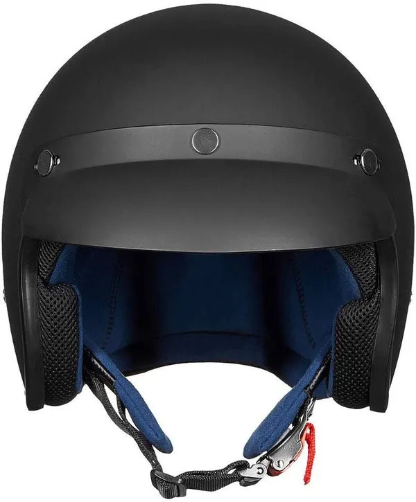 ILM 3/4 Open Face Motorcycle Helmet Model 207