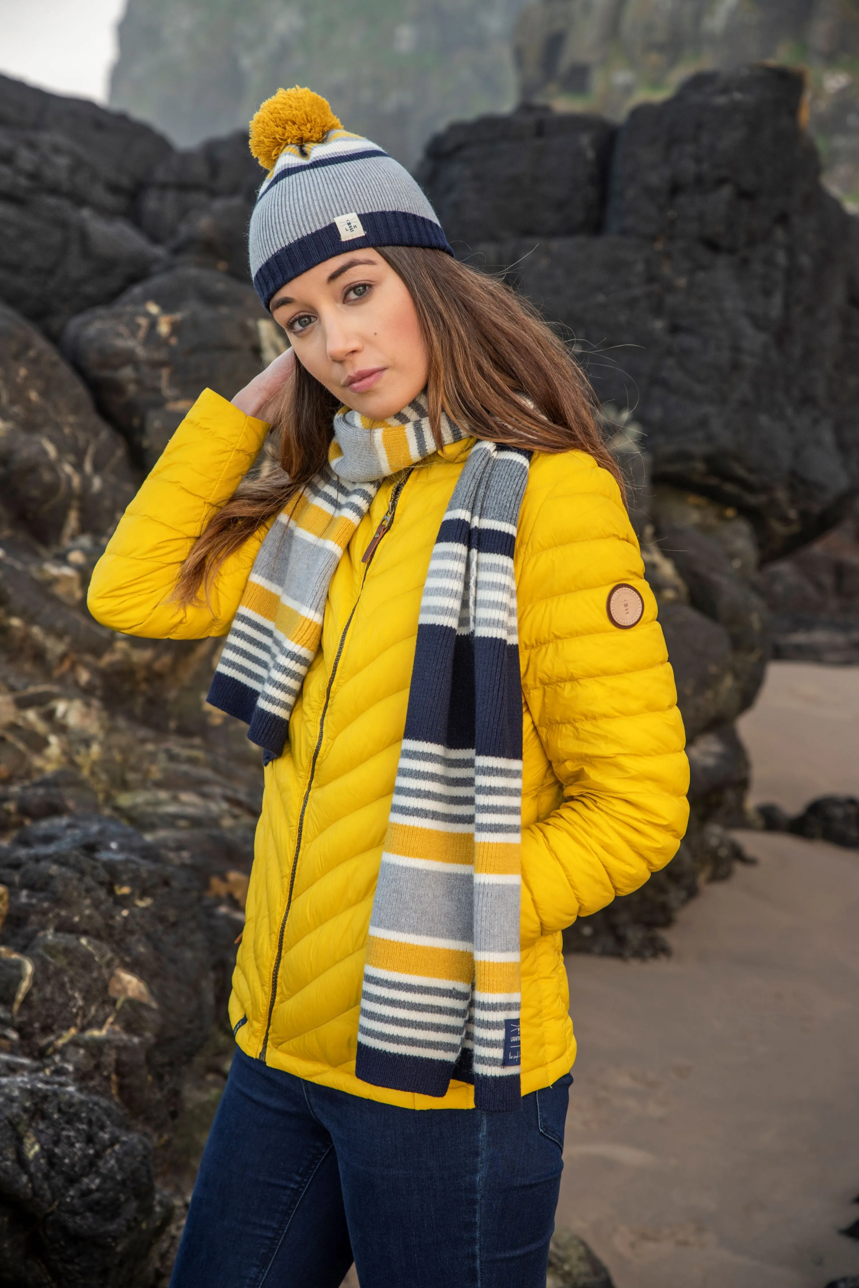 Lara Down Jacket - Sunrise