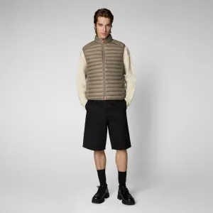 Men's  Puffer Jacket Adam in Elephant Grey