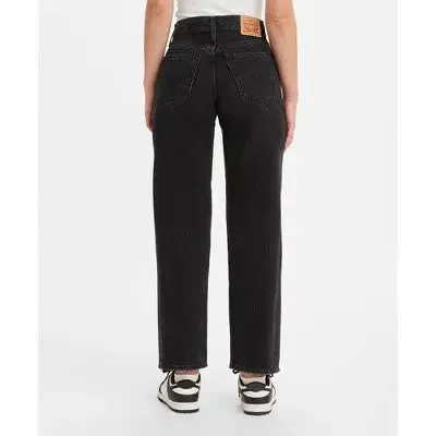 New - Levi's Women's Mid Rise Straight Leg Relaxed Jeans Loose