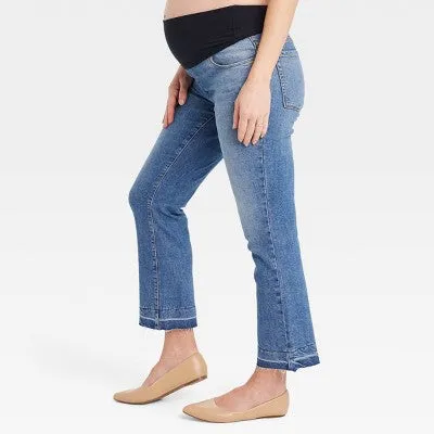 Over Belly Ankle Bootcut Maternity Pants - Isabel Maternity by Ingrid & Isabel