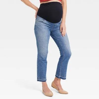 Over Belly Ankle Bootcut Maternity Pants - Isabel Maternity by Ingrid & Isabel