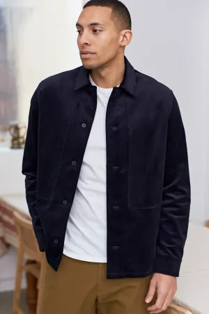 OWE overshirt eco corduroy navy