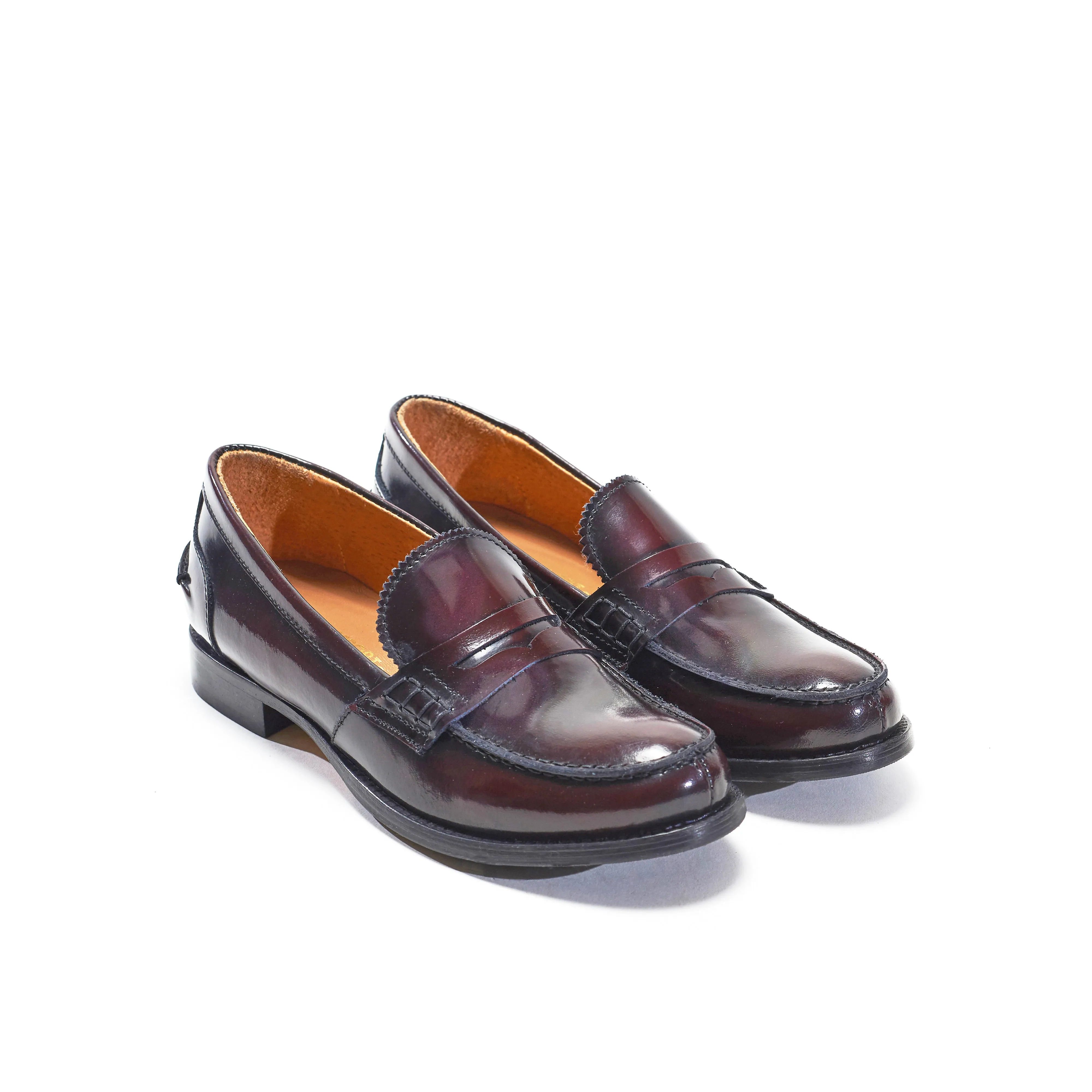 Penny loafer bordeaux