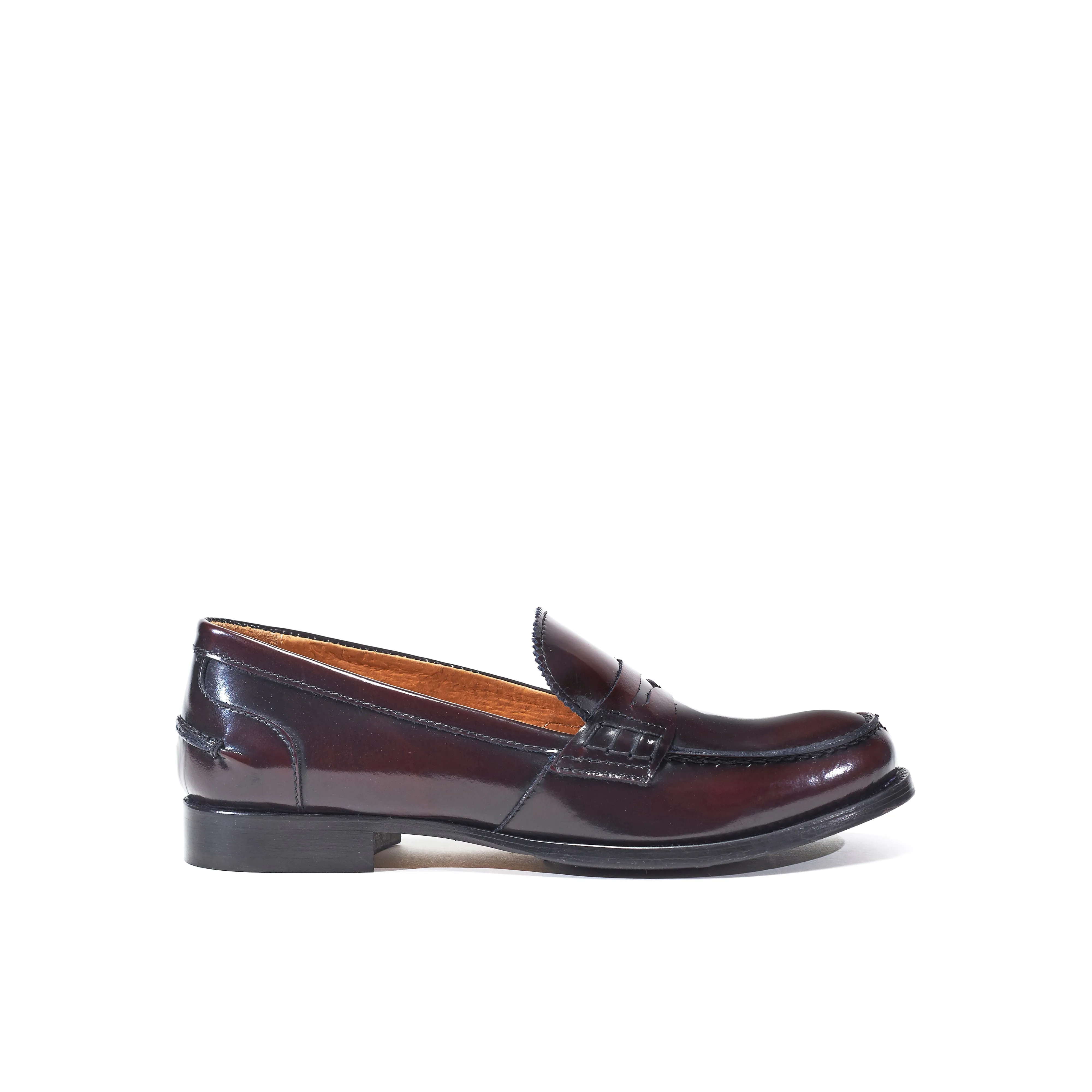 Penny loafer bordeaux