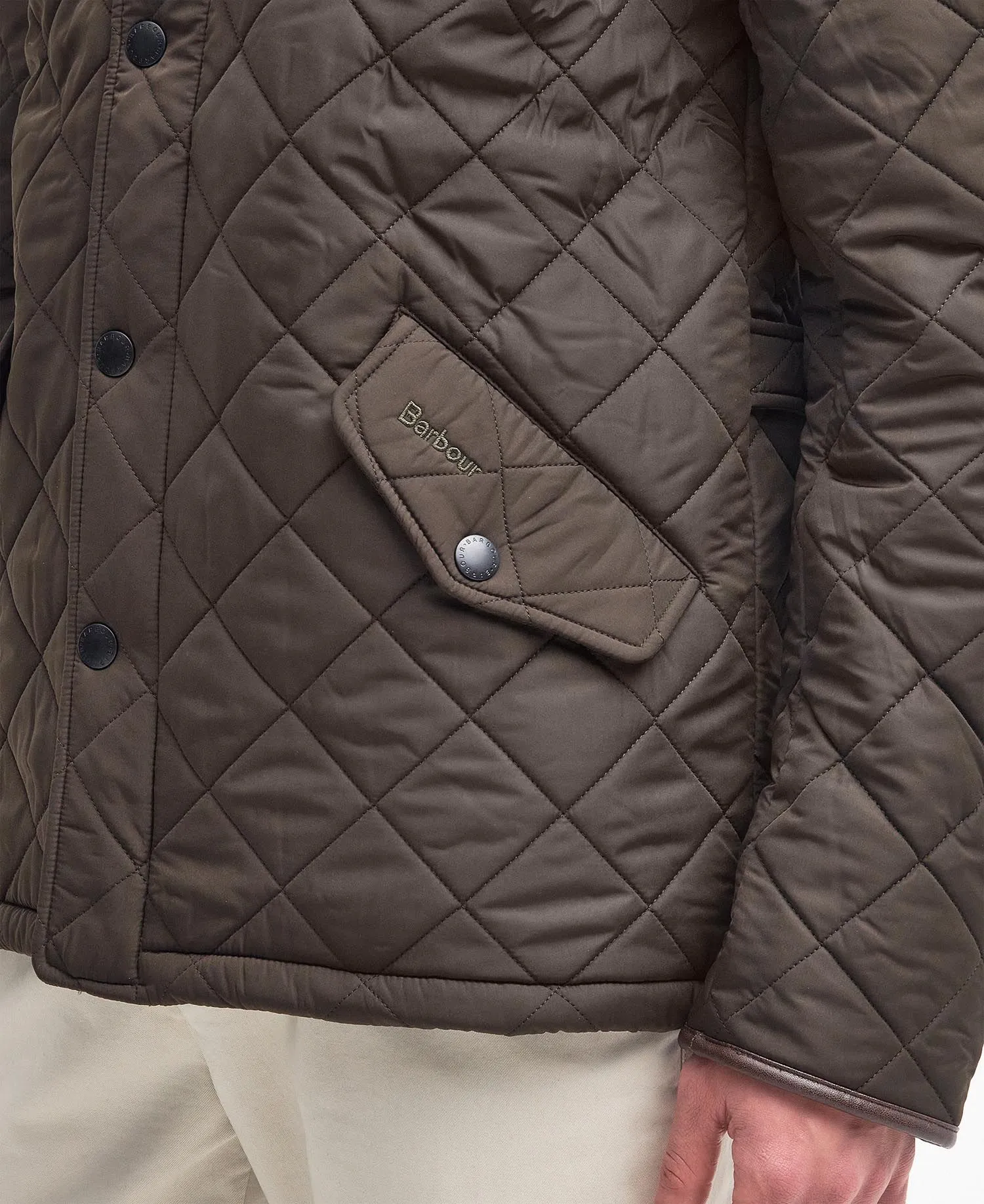 Powell Quilted Jacket - Olive