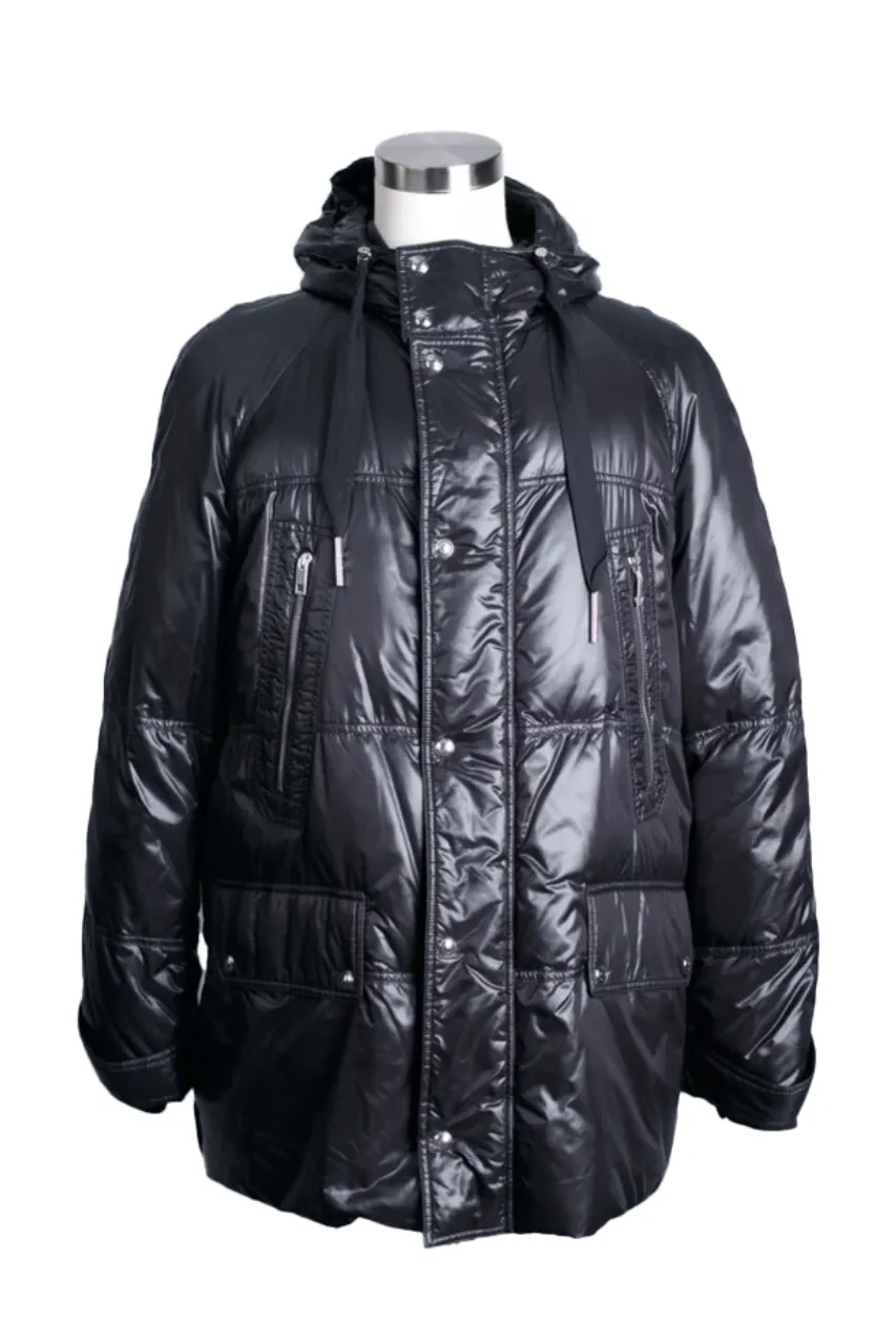 Shiny Quilted Parka