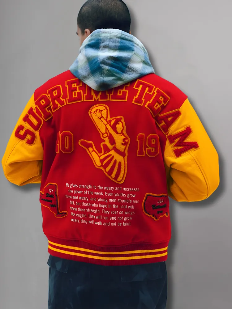 Supreme Team Varsity Jacket