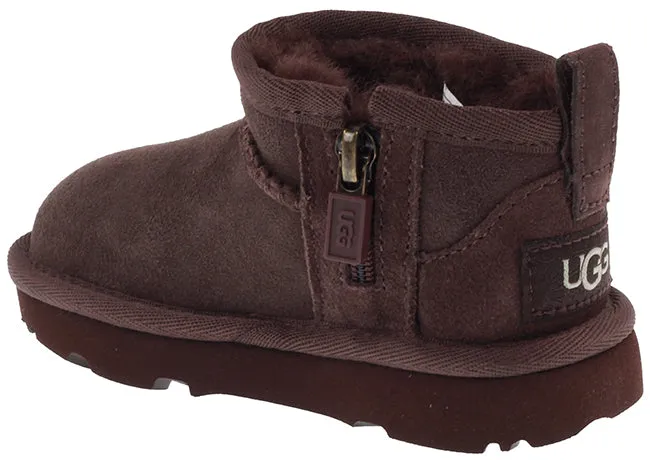 Ugg Boots Infant Classic Ultra Mini Burnt Cedar