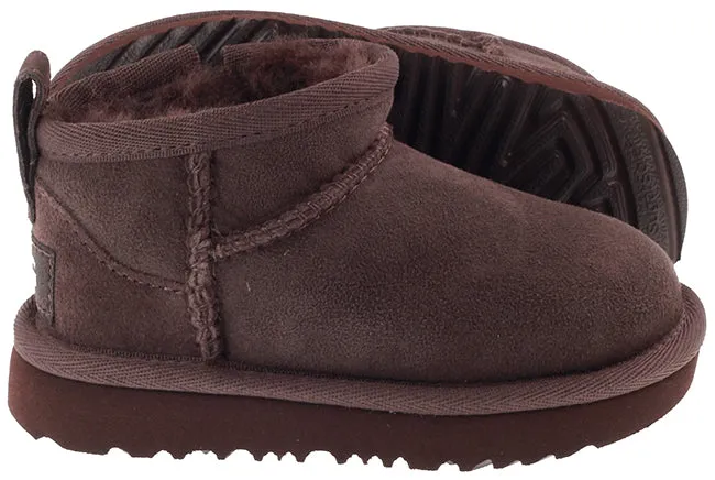 Ugg Boots Infant Classic Ultra Mini Burnt Cedar