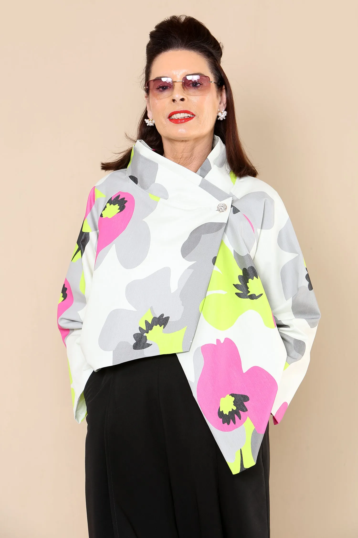 Victoria St Jacket in Oriental Floral