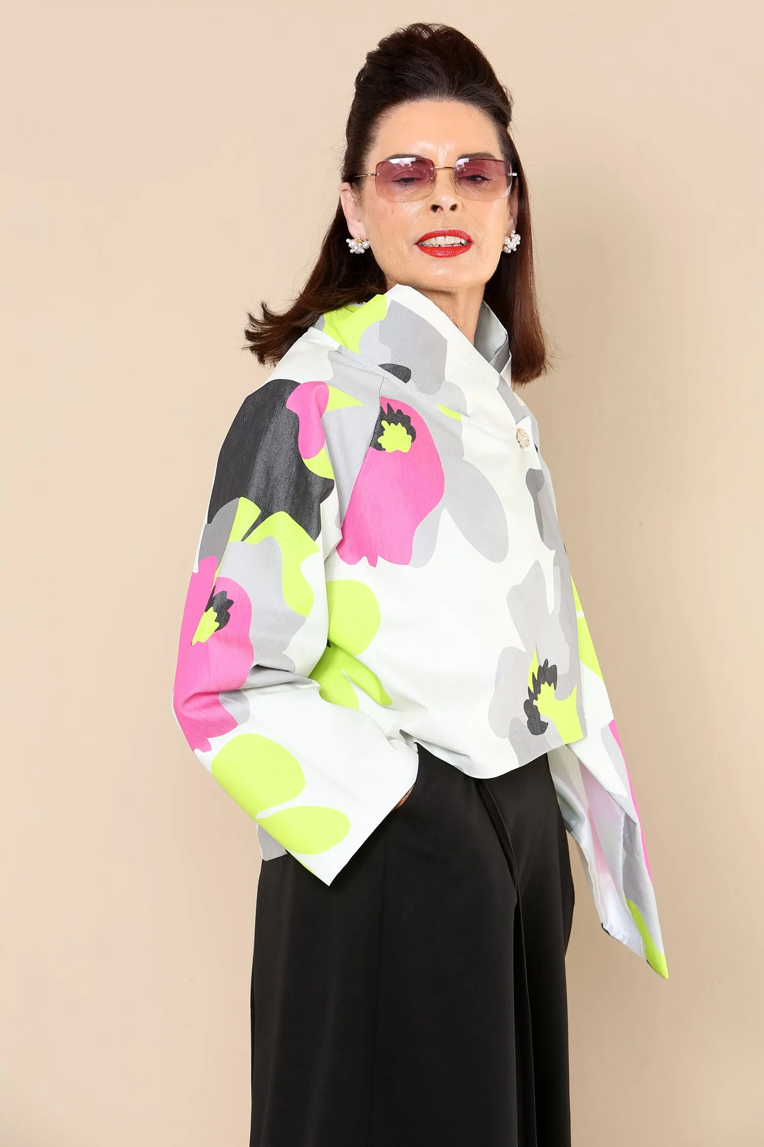 Victoria St Jacket in Oriental Floral