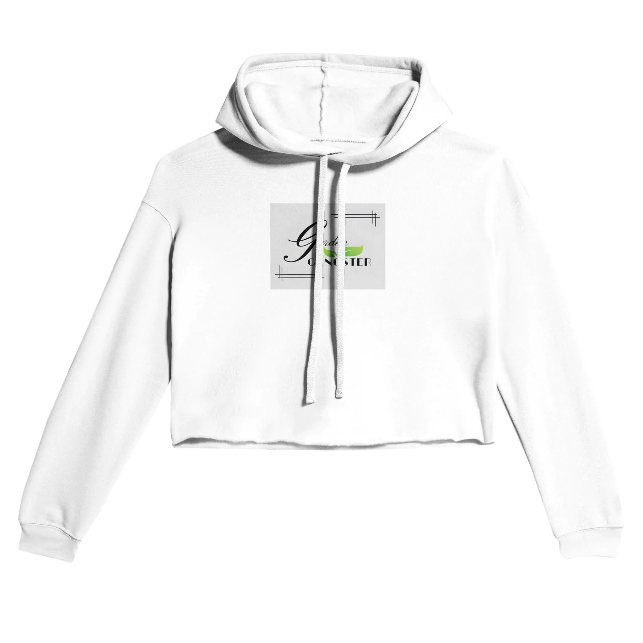 Women's Cropped Hoodie | Garden Gangster | Tiny Zen Gardens