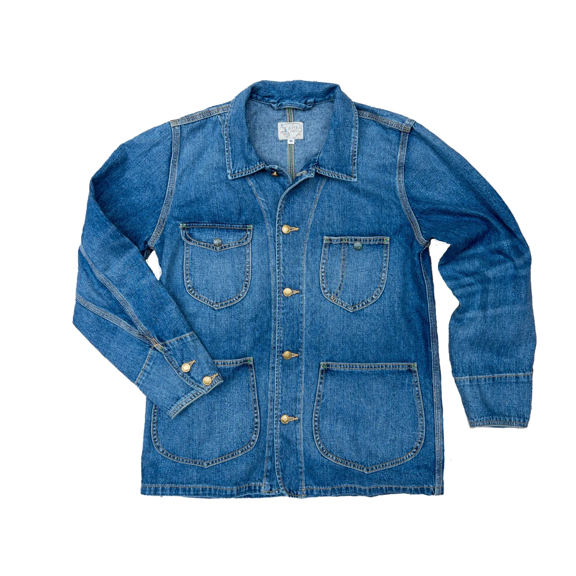 Wythe - Denim Barn Jacket - Washed Indigo