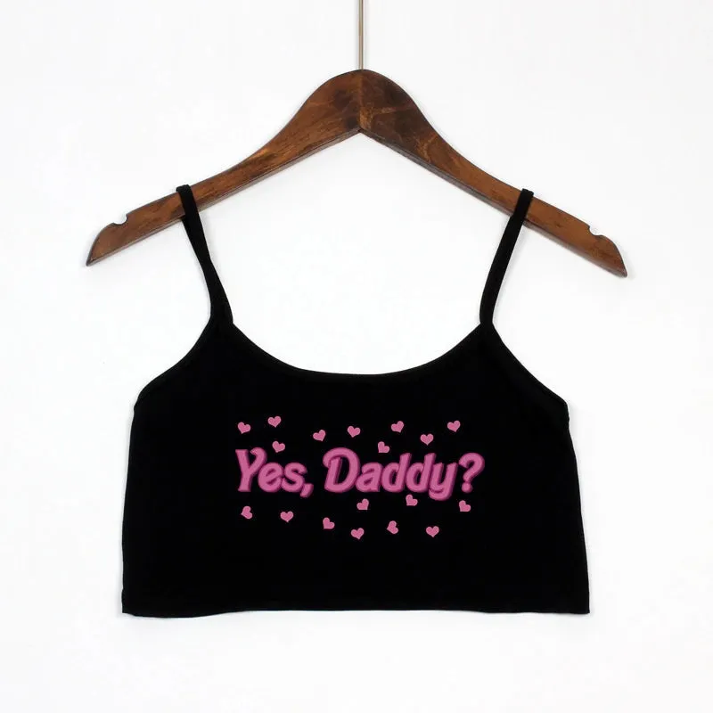 Yes Daddy Mini Crop Top