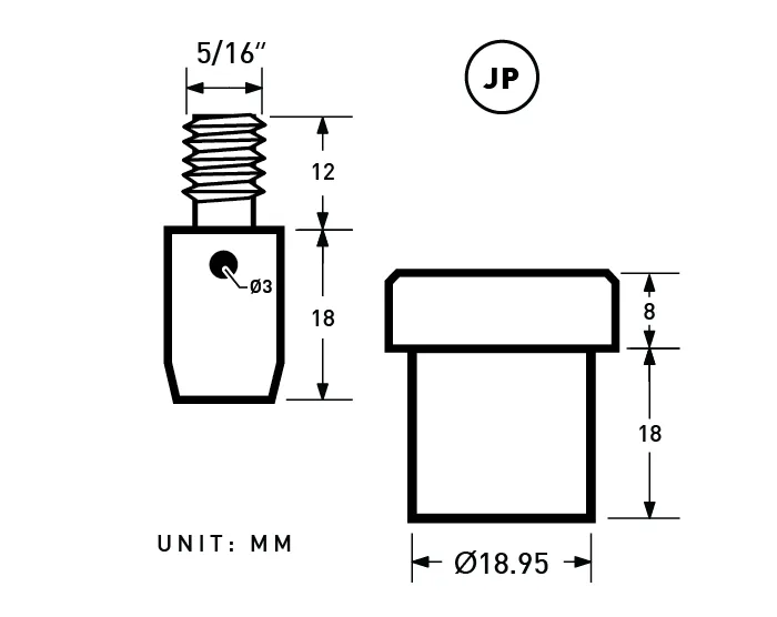 YKK | 15mm Plastic Press Snap Fastener | YPS-A15