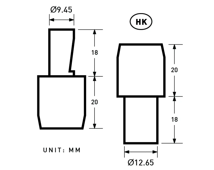 YKK | 15mm Plastic Press Snap Fastener | YPS-A15